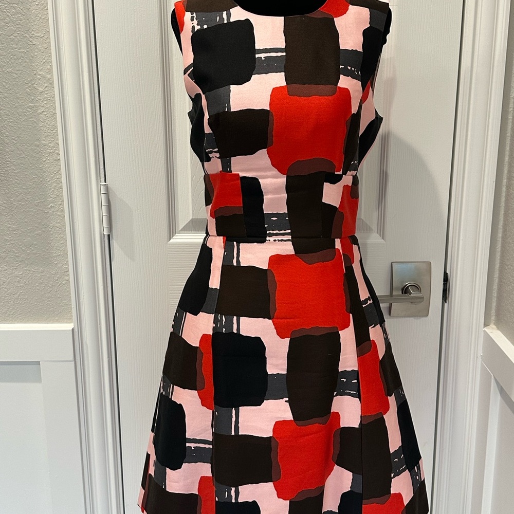 Beautiful Kate Spade Abstract Print Sleeveless Dress